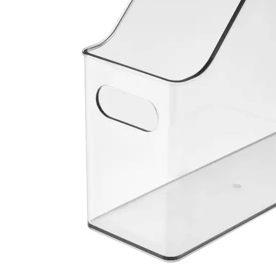 12" Clear Magazine Storage Bin by Simply Tidy&reg; {4}