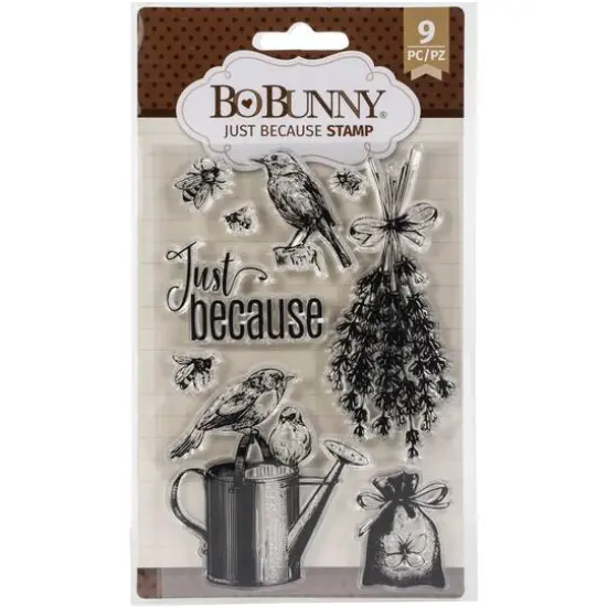BoBunny&reg; Just Because Clear Stamp Set {1}