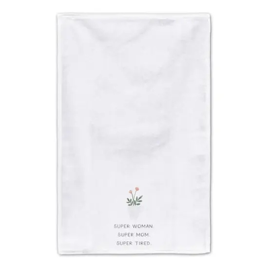 Super Woman, Super Mom, Super Tired Tea Towel Set {5}