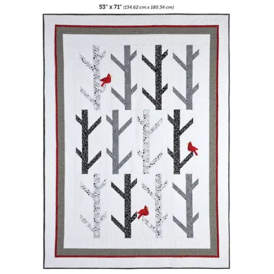 Leisure Arts&reg; White Birches Quilt Pattern {3}