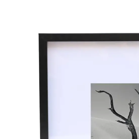 10" x 10" Black 9 Piece 123 Gallery Matted Frame Set by Studio D&eacute;cor&reg; {3}