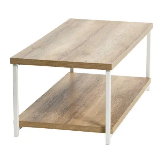 Household Essentials 39" Jamestown Coffee Table Coastal Oak {6}