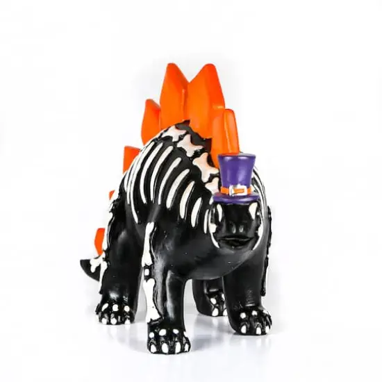 12" Halloween Black Dinosaur Tabletop D&eacute;cor {6}