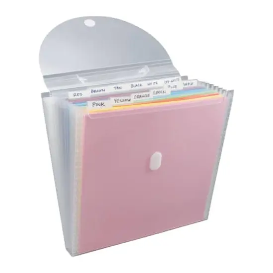 Storage Studios&reg; Expandable Paper Organizer with 12 Pockets {3}
