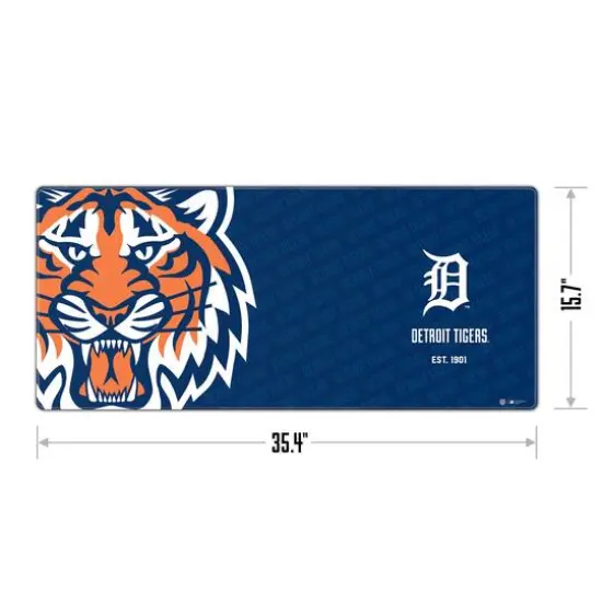 MLB Logo Series Desk Pad Detroit Tigers {4}