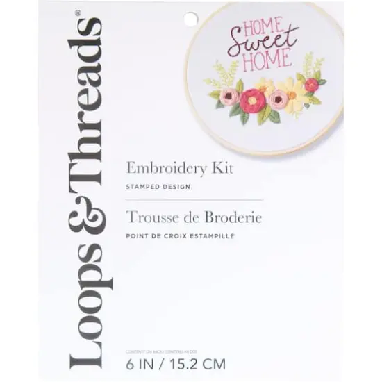 Home Sweet Home Embroidery Kit by Loops & Threads&reg; {3}