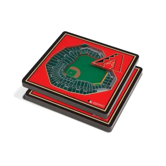 MLB 3D StadiumView Coasters Arizona Diamondbacks {1}