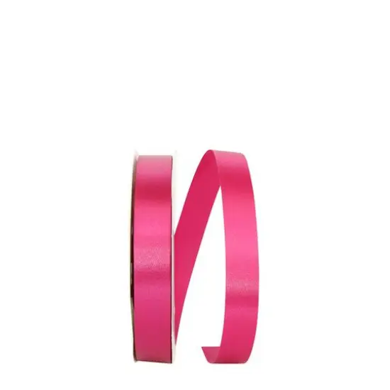 JAM Paper 7/8" x 100yd. Single Face Satin Allure Ribbon Wild Berry {1}