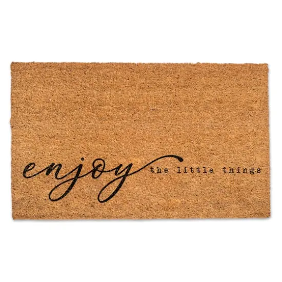 Enjoy The Little Things 30" x 18" Door Mat {1}