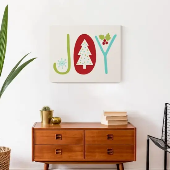 Joy 20x16 Canvas Wall Art {5}