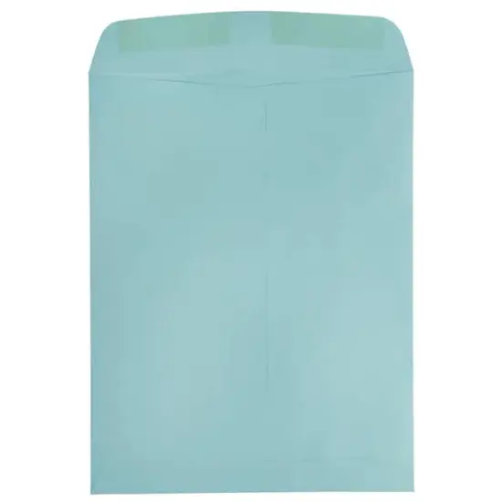 JAM Paper 10" x 13" Open End Catalog Premium Envelopes, 25ct. Aqua Blue {4}