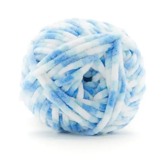 Sweet Snuggles Lite&trade; Variegated Striped Yarn by Loops & Threads&reg;Raindrops {4}