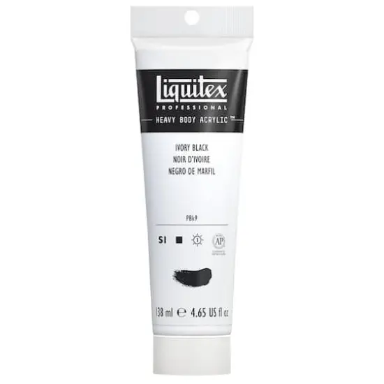Liquitex&reg; 4.65oz. Heavy Body Acrylic&trade; Paint 244 Ivory Black {1}