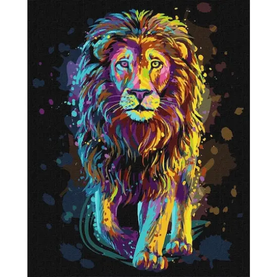 Ideyka The Vastness of the Jungle Painting by Numbers Kit {1}