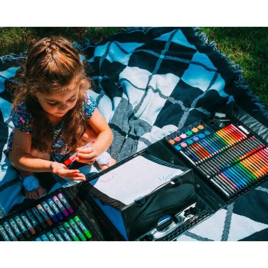 Art 101&reg; Budding Artist&reg; Doodle & Color Pop-Up Easel Art Set {6}