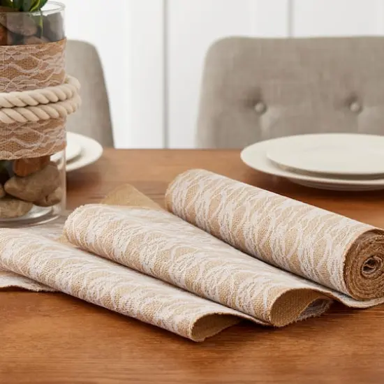 Burlap with Lace Wrap By Ashland&reg; {3}