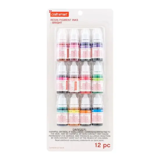 Bright Resin Pigment Ink Set by Craft Smart&reg; {1}