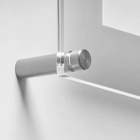 Wexel Art Mondrian 59" Double Panel Wallscape Set Silver {4}