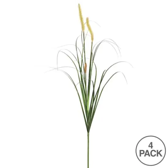 4 Pack: Mixed Green Foxtail Grass Spray {4}