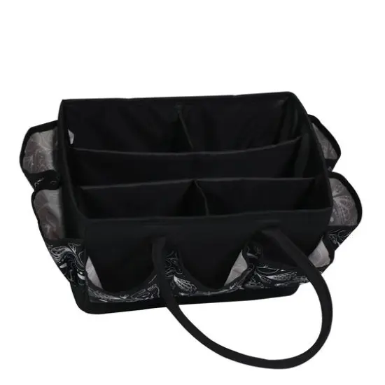 Everything Mary Large Black & Floral Craft Organizer {7}