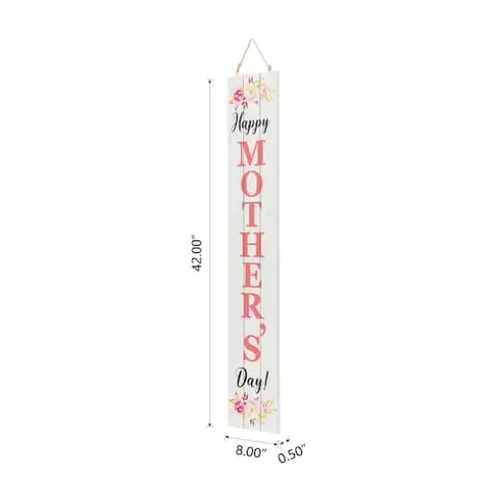 Glitzhome&reg; 3.5ft. Double Sided Mother's Day & Father's Day Porch D&eacute;cor {6}