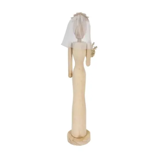 21" Bride DIY Wood Nutcracker by Make Market&reg; {3}