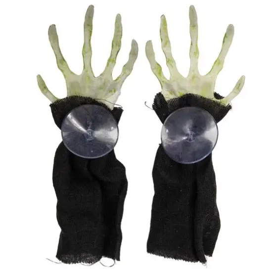 Creepy Jack-O-Lantern 3D Halloween Window Decoration {7}