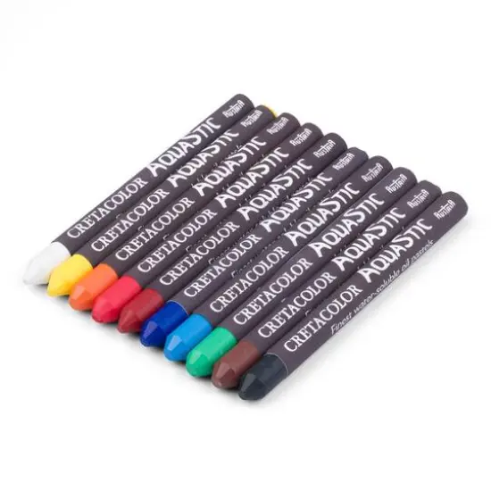 Cretacolor&reg; 10 Color AquaStic Oil Pastel Set {6}