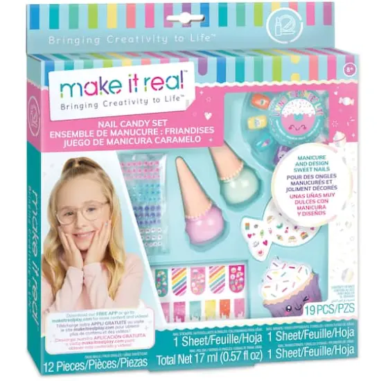 Make It Real&trade; Vanilla Scented DIY Nail Candy Art Kit {6}