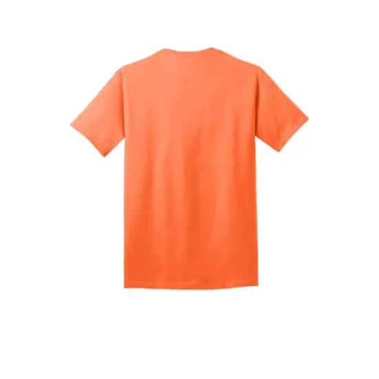 Port & Company&reg; Neon Core Cotton T-Shirt Neon Orange {5}