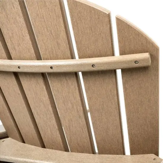 Brown Traditional Adirondack Chair {13}