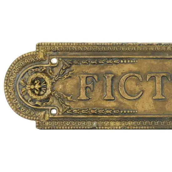 Assorted 12" Distressed Literary Genre Wall Sign, 1pc. by Ashland&reg; {5}