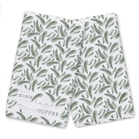 Love & Strong Coffee Tea Towel Set {1}