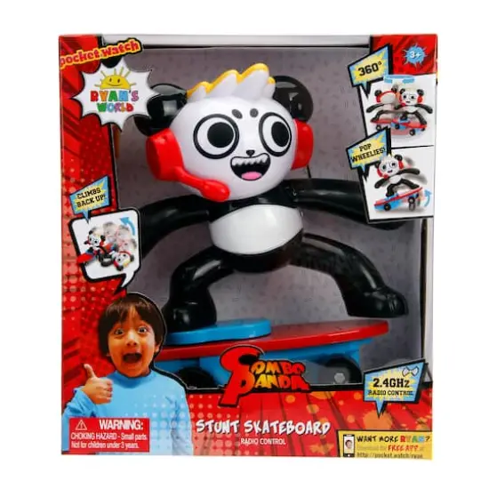 Jada Toys&reg; Ryan's World Skateboard Stunt R/C {3}