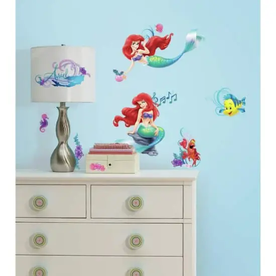 RoomMates The Little Mermaid Peel & Stick Wall Decals {3}