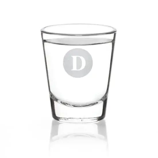 Hortense B. Hewitt Co. Monogram Shot Glass D {1}