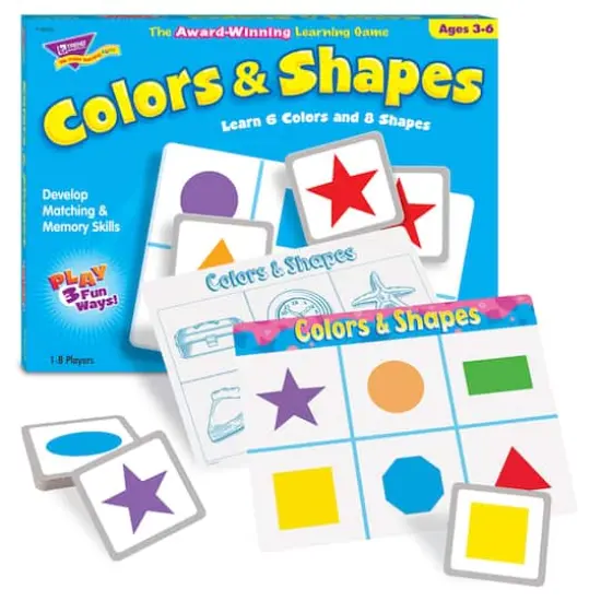 Trend Enterprises Colors and Shapes Match Me&reg; Games {3}