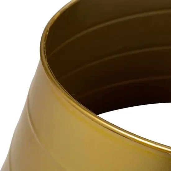 Glitzhome&reg; 22" Gold Metal Tree Collar {7}