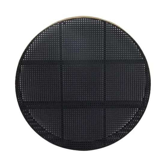 Black Modern Wall Shelf, 32" x 6" x 32" {6}