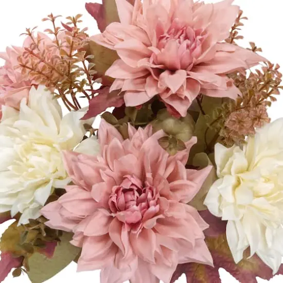 15" Blush & Cream Mixed Dahlia Bush by Ashland&reg; {3}