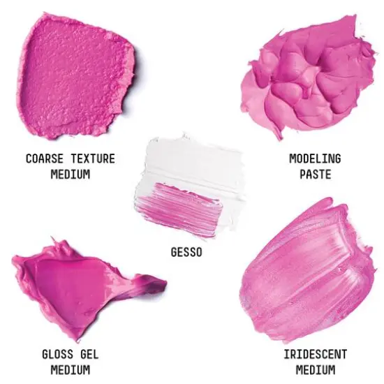 Liquitex&reg; Basics Acrylic Mediums Set, Texture & Effects {3}