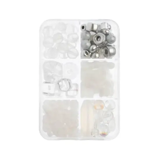 John Bead Czech Glass Recipe Box Beading Kit Wedding Cake {5}