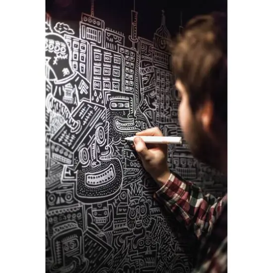 Montana Fine Acrylic Marker Shock White Pure {7}