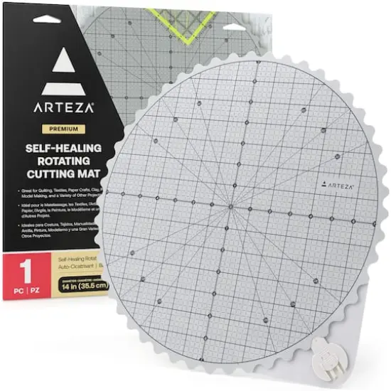 Arteza&reg; 14" Rotating Cutting Mat {1}