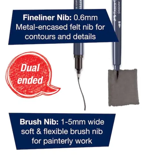 Faber-Castell&reg; Goldfaber Sketch Architecture Dual Tip Alcohol Markers {4}