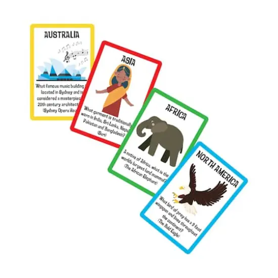 Scholastic The World Card Game {5}