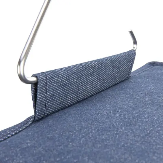 Household Essentials Denim 50" Cotton Blend 6 Shelf Closet Organizer {7}