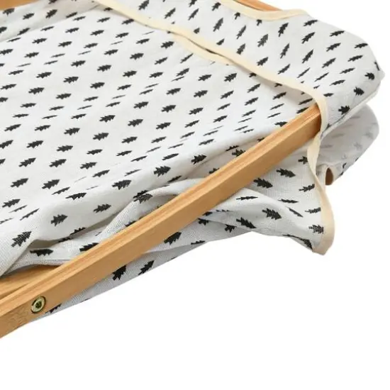 Household Essentials Krussh Bamboo X Frame Hamper (Tree) {9}