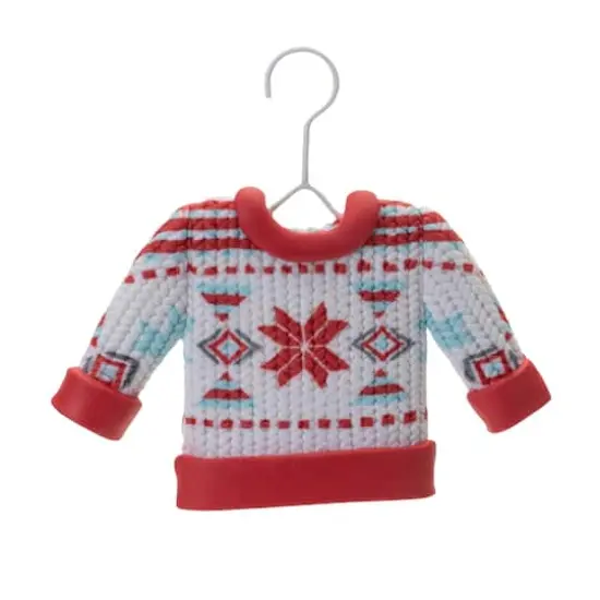 Nordic Stocking & Sweater Ornaments Set {5}