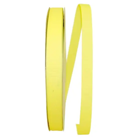 JAM Paper 5/8" Grosgrain Texture Ribbon Baby Maize {1}